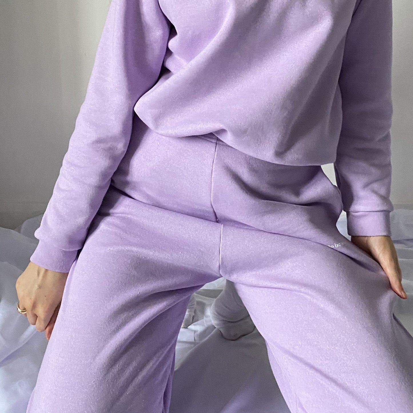 Lilac Oversized Joggers