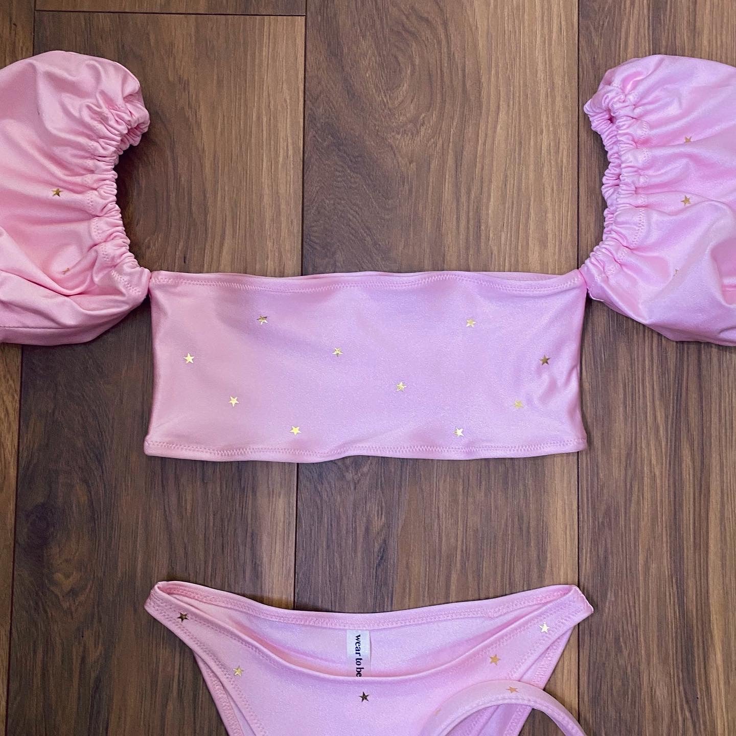Baby Pink Itty Bitty Star Bikini Set (Various Styles)