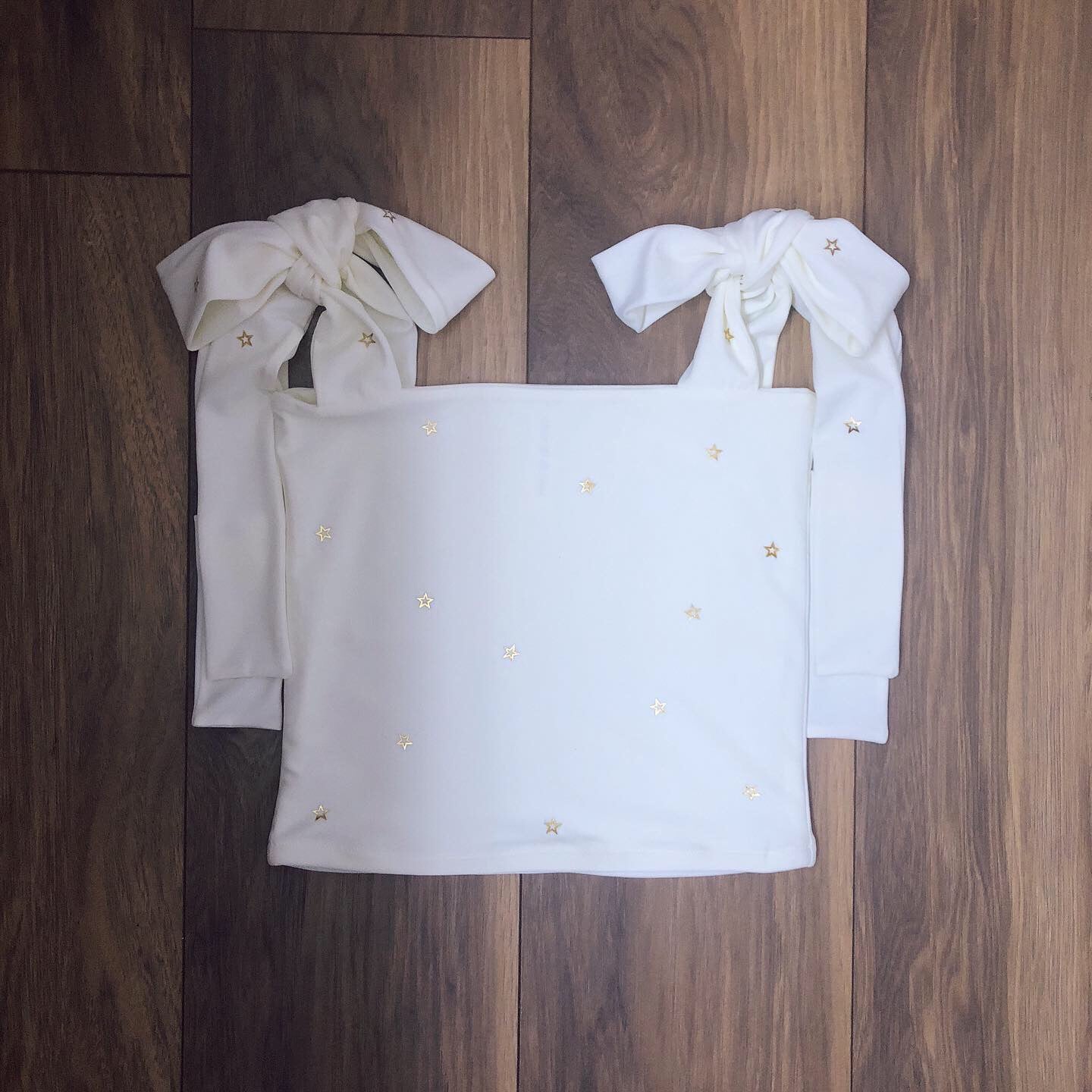 Custom Extra Thick Shoulder Tie Crop Top (Various Fabrics)