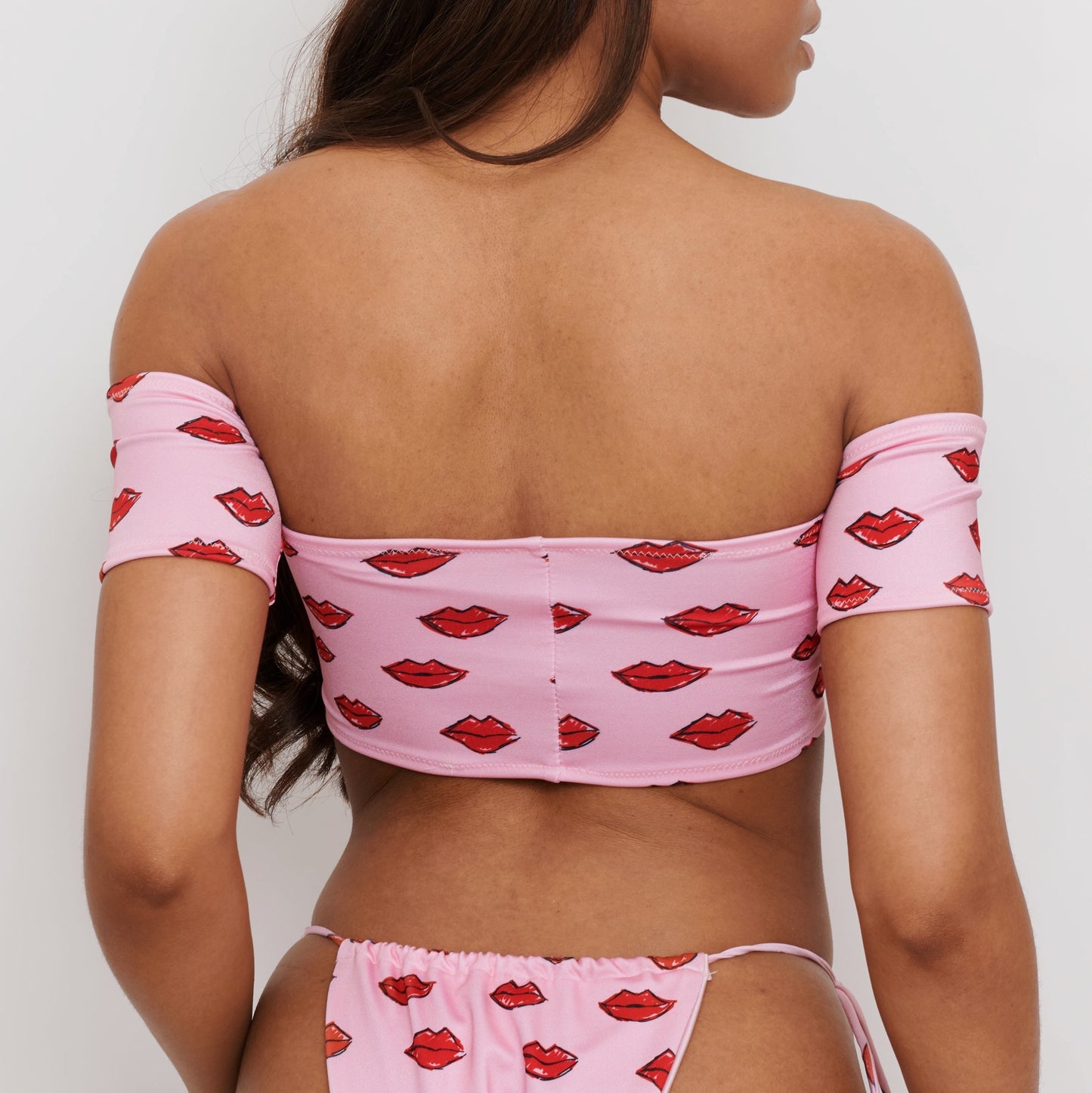 Custom Front Tie Bardot Top (Various Fabrics)