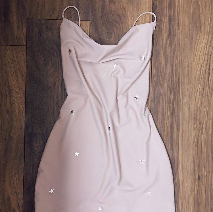 Custom Cowl Neck Slip Dress (Various Fabrics)