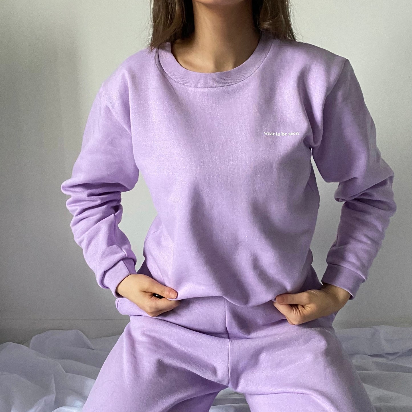 Lilac Oversized Sweater