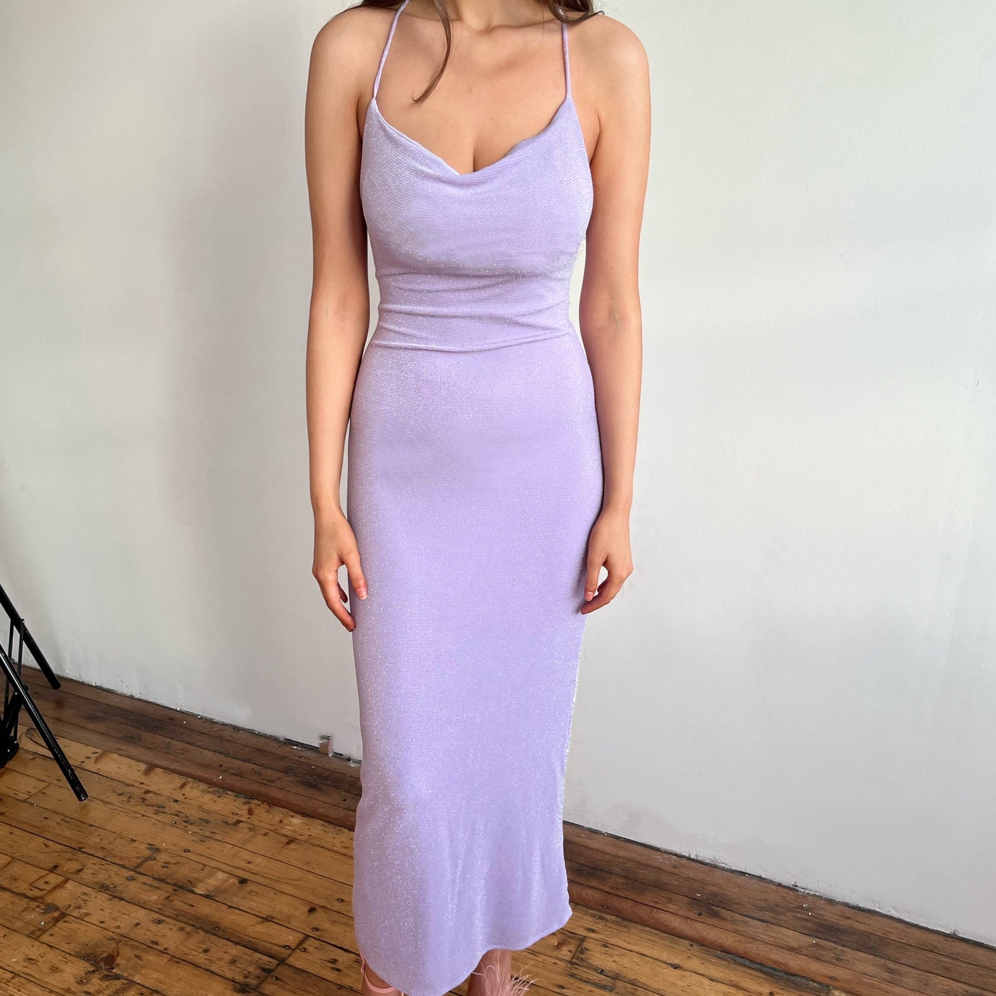 Custom Cowl Neck Maxi Dress (Various Fabrics)