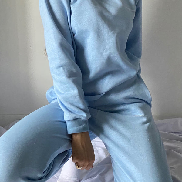 Baby Blue Oversized Joggers