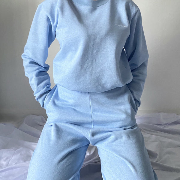Baby Blue Oversized Joggers