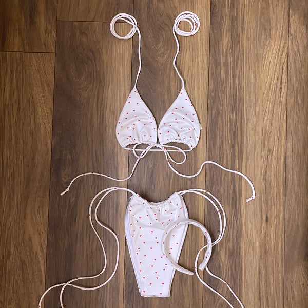Classic Itty Bitty Heart Bikini Set (Various Styles)