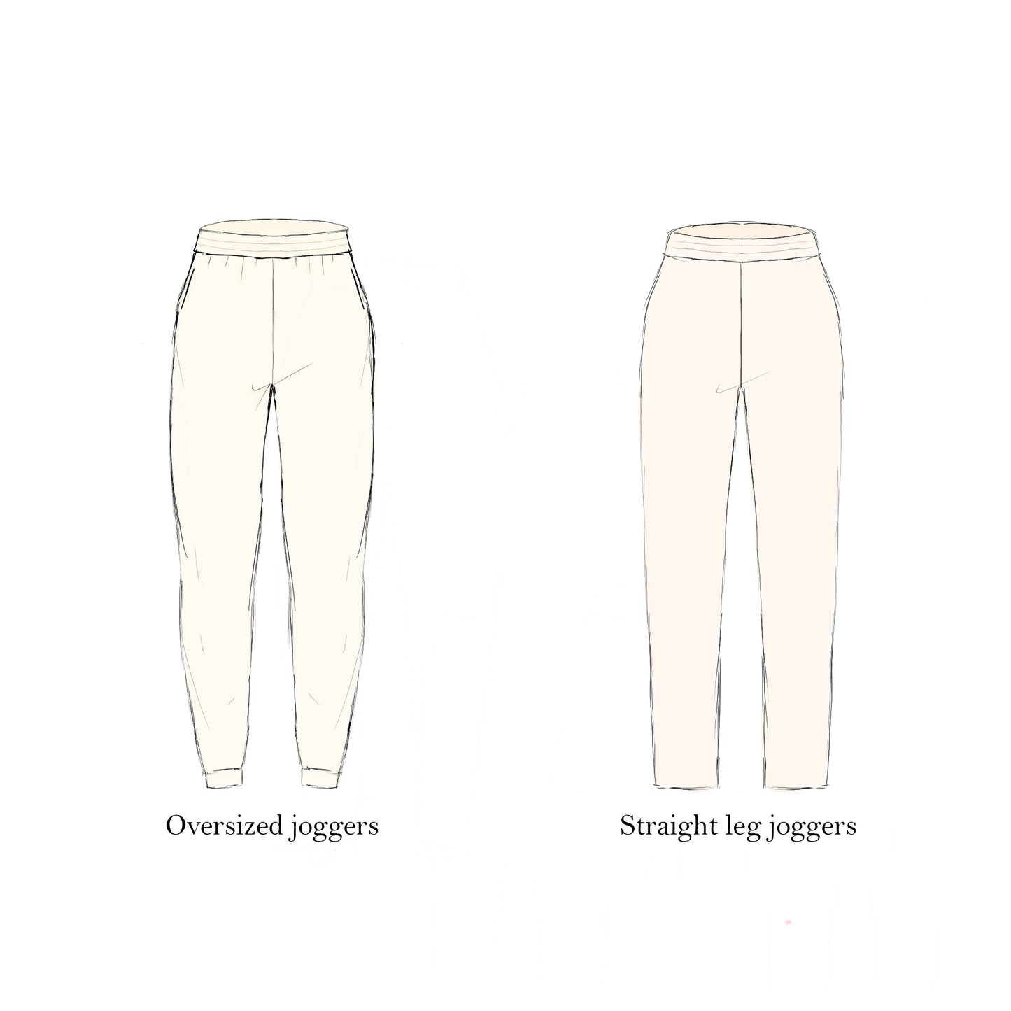 Custom Sweat Joggers (Various Fabrics)
