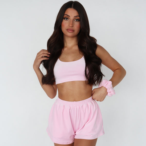 Cotton Candy Velvet Set (Various Fabrics)