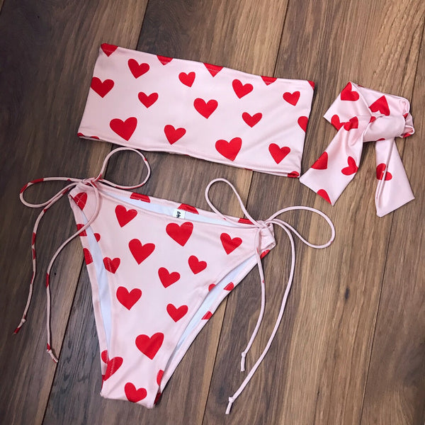 Sweetheart Bikini Set (Various Options)
