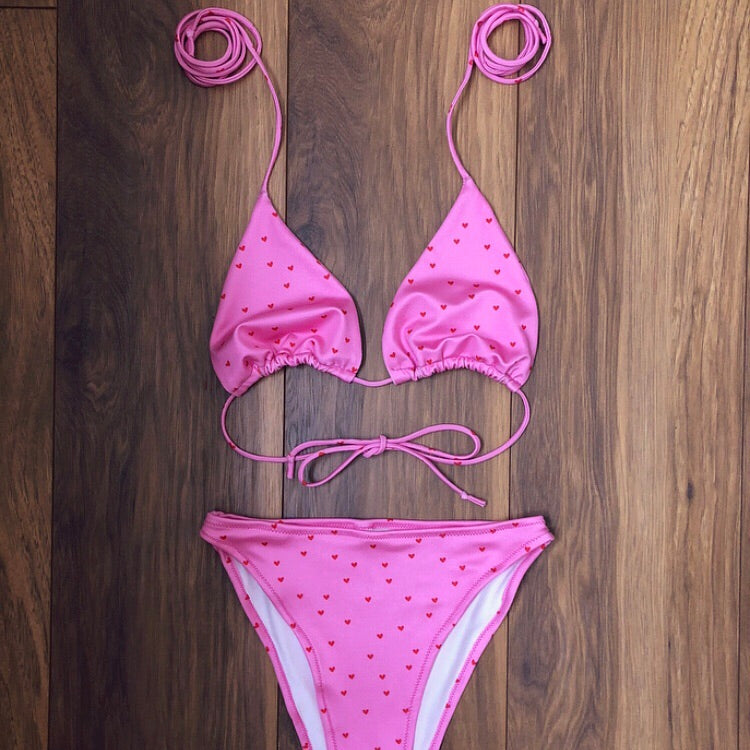 Itty Bitty Heart Bikini Set (Various Styles)