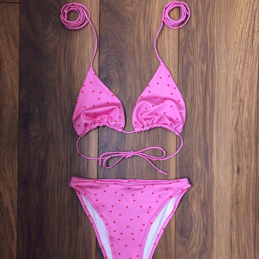 Itty Bitty Heart Bikini Set (Various Styles)