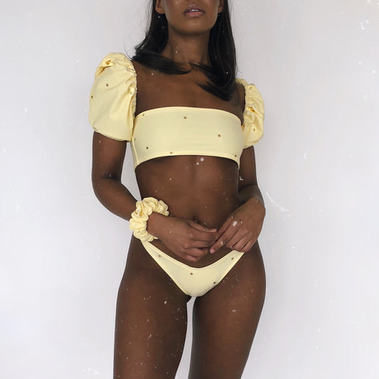 Lemon Itty Bitty Star Bikini Set (Various Styles)