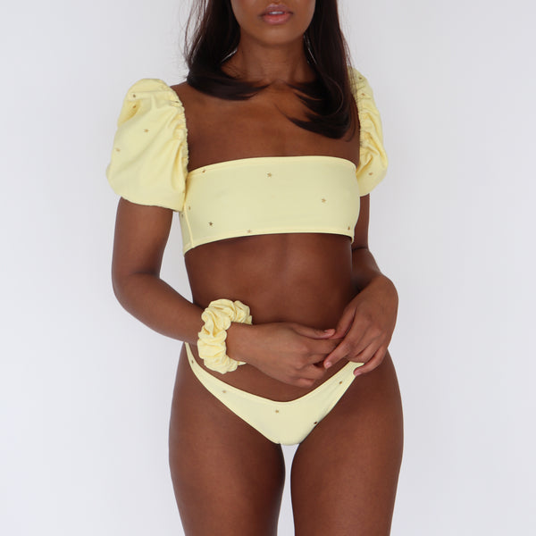 Lemon Itty Bitty Star Bikini Set (Various Styles)
