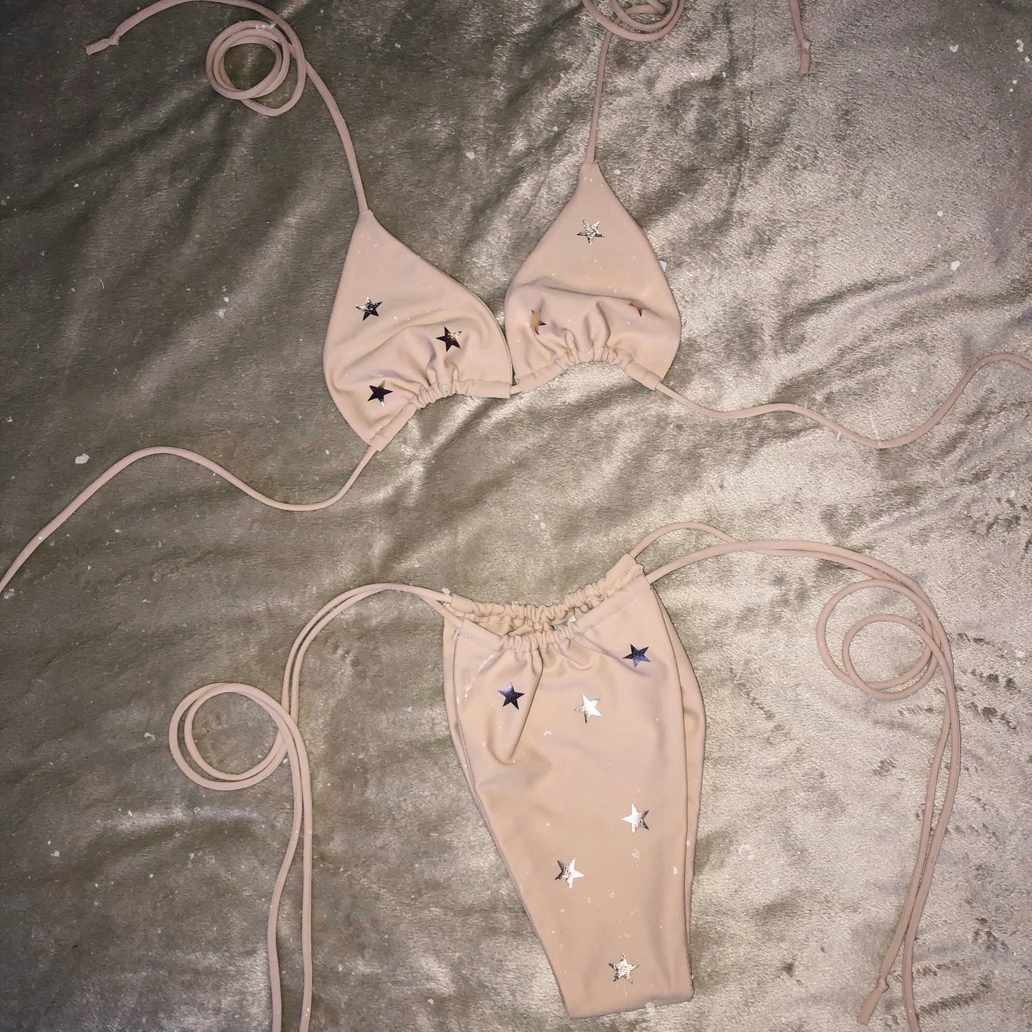 Rose Gold Star Bikini Set (Various Styles)