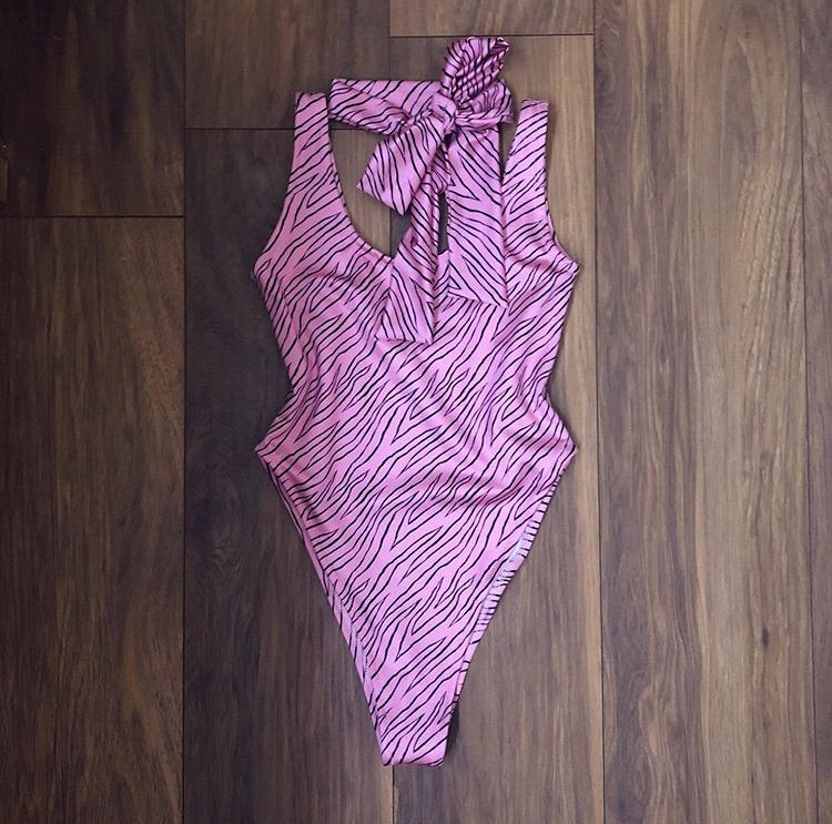 Pink Zebra High Rise Body (Various Styles)